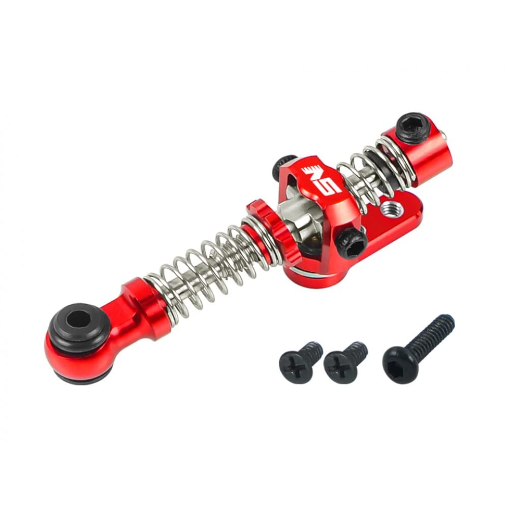 NexxSpeed Dual-Spring Precision Bearing Center Shock (RED) - Kyosho Mini-Z MR03