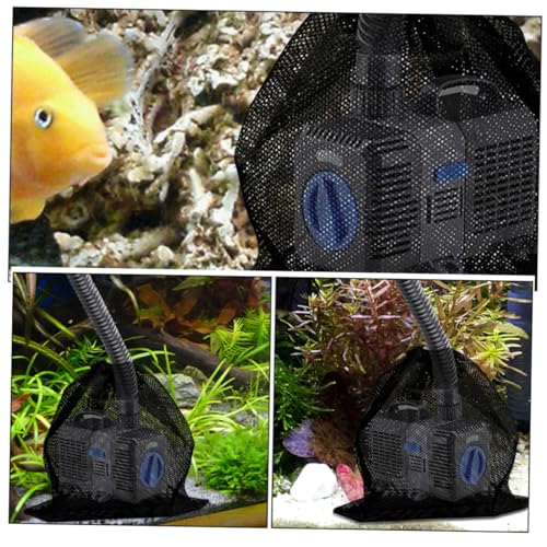 UPKOCH 2 piezas bolsa de filtro de malla para bombas piscina miniatura 3