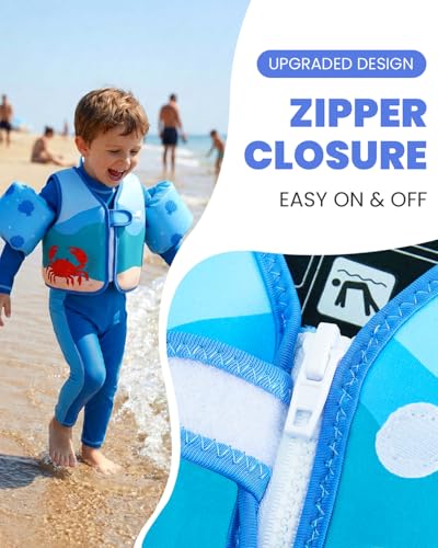 Image of Gogokids Puddle Float Jumper 33-66 Pounds, Toddler Swim Vest Kids Floaties