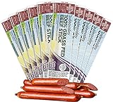Paleovalley: 100% Grass Fed Beef Sticks - Organic Paleo and Keto Snack With Natural Probiotics - 10...