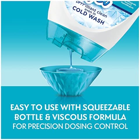Fairy Non-Bio Washing Liquid Laundry Detergent Gel, 144 Washes (840 ml x 6), Colour, Brilliant Cleaning Even In A Cold Wash