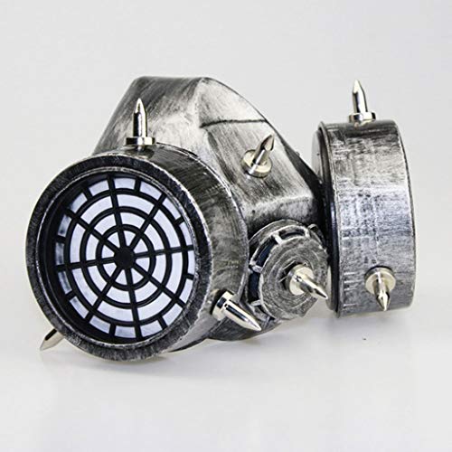 Gafas steampunk de médico de la peste para disfraces de Halloween masculinos 5