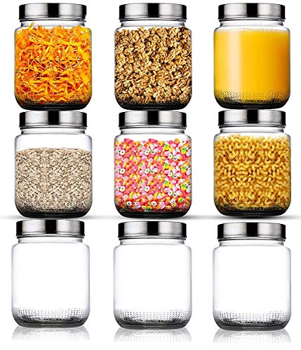 Image of Golden Bird International Airtight seal Glass Barrel Jar 2300 ML Classic Canister for Food and Household Storage jar set (3)