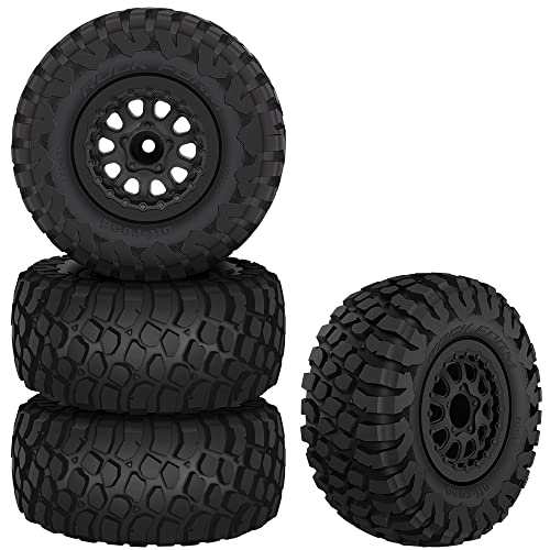 Pneus de camion RC 1/10 avec inserts mousse pour une adhérence maximale