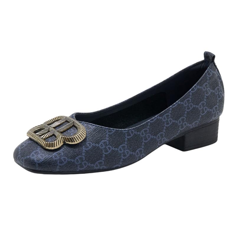 Women's Plaid Slip-On Belly for Ladies| Soft Sole | Metal Detail | Super Fiber Inner with Low Heel-image-41