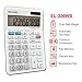 Sharp EL-330WB Standard Function Basic Desktop Calculator, Large Display, for Home and Office, Dual Power, Solar and Battery…