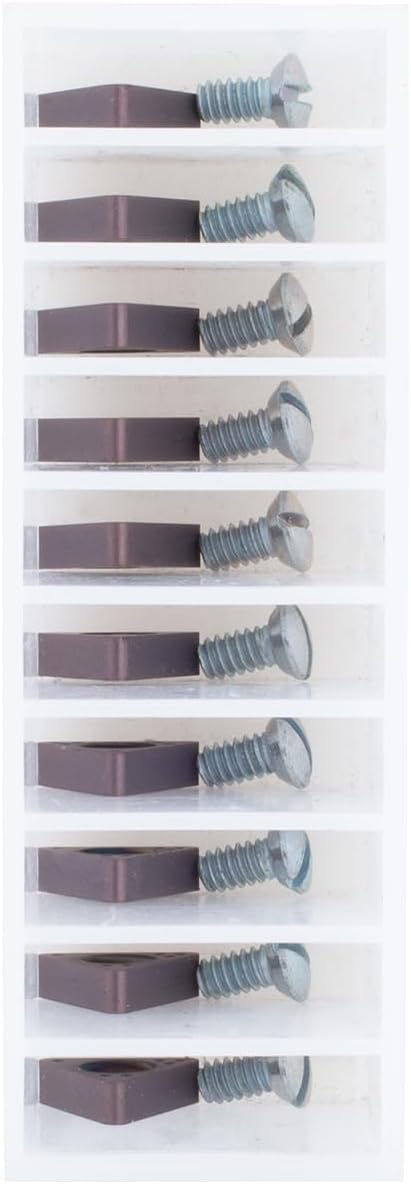 Shark 062C-10 Coated Ammco Negative Rake Bits, 10-Pack