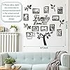 Amazon.com: Family Tree Wall Decal Acrylic 3D DIY Mirror Sticker Photo ...