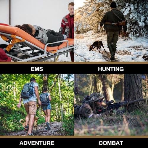 RHINO RESCUE IFAK Refill Kit 17Pcs with CAT Gen-7 Tourniquet, Emergency Tactical First Aid Kit Medical Supplies, IFAK Trauma Kit Combat Pack for Trauma Wound Care, Gunshot, Survival, Car & Camping - Image 6