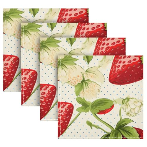 Servilletas de tela cuadradas multicolor pack x6 50.8x50.8 cm miniatura 5