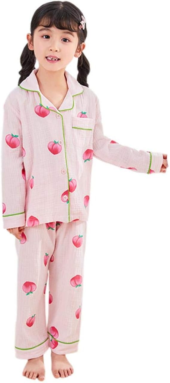 Amazon Yyw パジャマ 女の子 ガールズ ルームウェア 上下 二点セット 長袖 子供服 ガールズ キッズ服 セットアップ 寝間着 ホテル 旅行 部屋着 着心地良い 柔らかい ピンク 綿 春秋冬 110cm 160cm パジャマ 通販
