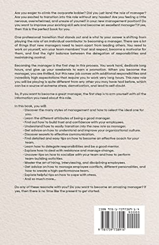 Management For Beginners: The Ultimate Guide For First Time Managers #TOP1