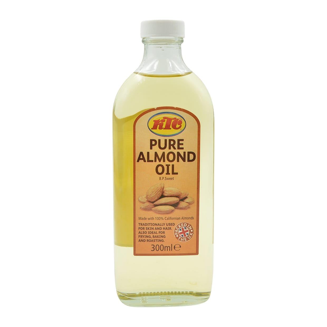 KTC Mandelöl – Pure Almond Oil 300ml Speiseöl & Körperpflege