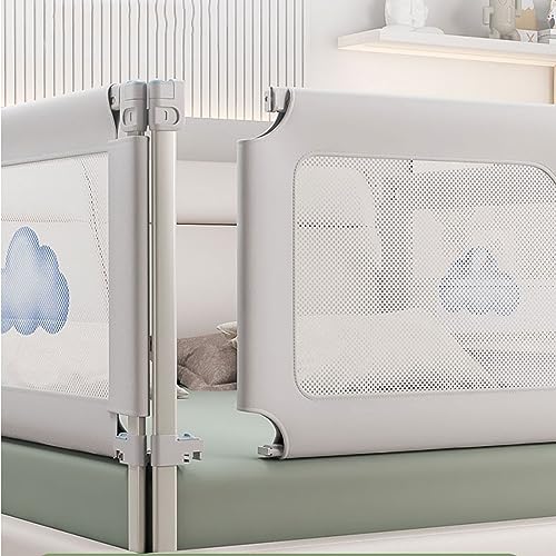 Evita caídas infantiles con la barandilla de cama para niños pequeños King 7