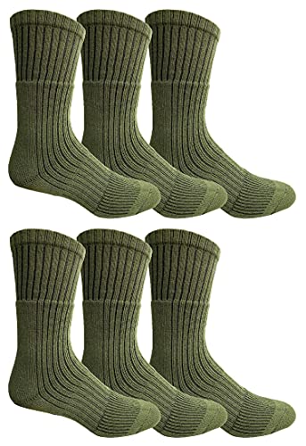 Yacht & Smith Men's Army Socks, Military Grade Socks Size 10-13
