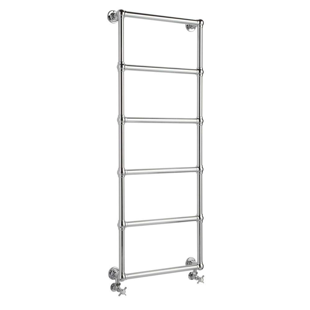 Milano Derwent Chrome Ladder Style Heated Towel Rail - 1550mm x 600mm