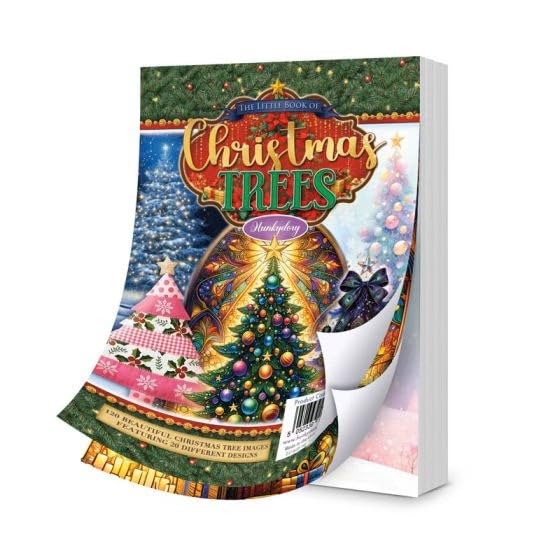 Hunkydory - The Little Book of Christmas Trees - LBK368- RRP £9.99