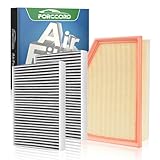 Forccord Cabin & Engine Air Filter Fit for 2019-2023 BMW X5 X7 X6 (3.0L ONLY); 2017-2023 BMW 530i / 540i / 530e / 740i / 840i xDrive (2.0L 3.0L) Replace#64115a1bdb6 13718691835 Car Aaccessories