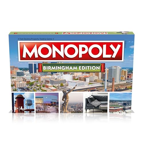 Monopoly Birmingham Edition 2-6 jugadores Juego de mesa miniatura 2