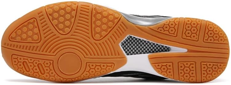 Tennis Shoes Lightweight Pickleball All Court Shoes Indoor Outdoor Badminton Sneaker with Arch Support Court Training Black - Image 4