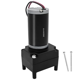 142178, RV Fifth Wheel Landing Gear Motor Compatible with Lippert Venture, Universal Mount Landing Gear Motor for Atwood & Stromberg Carlson Landing Gear Systems | Black, Replace# LG-142178 LC-142178