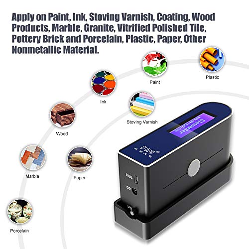 Wg60 Precision Glossmeter 60 Degree Gloss Meter Projection Angle #TOP4
