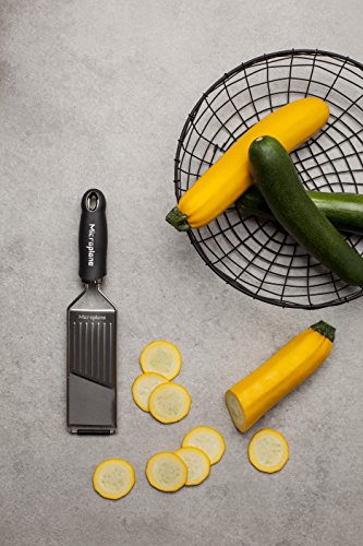 Microplane Fatiador de vegetais portátil de aço inoxidável da série Gourmet