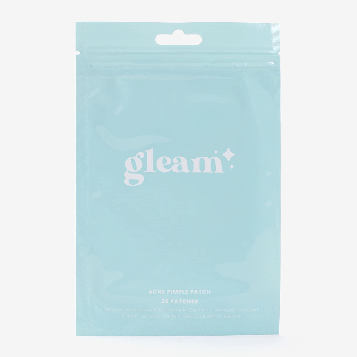 GLEAM Pimple Patches Refreshing Acne Healing Patch Hydrocolloid Pimple Band-Aids for Face Absorbent Zit Stickers Breathable Waterproof Acne