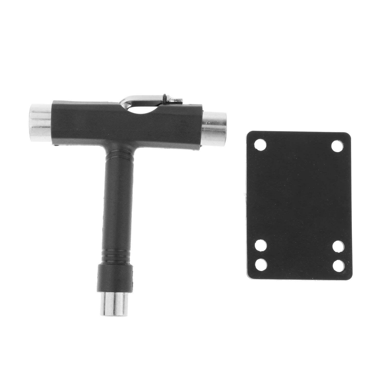 1 Ensemble Skateboard Trucks Accessoires Roues Roulements Outils Alliage Polyvalence Réglable pour Skateurs Amateur et Professionnel