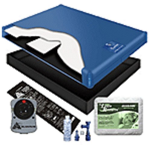 60% WAVELESS WATERBED Mattress/Liner/Heater/PAD/Fill Drain/Conditioner KIT (Super Single 48x84 1G4B4)