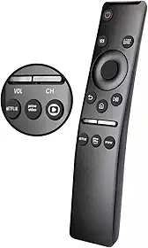 Controle Remoto Compatível com Smart TV Samsung 4K Com Botões Atalho De Streaming Pronto para Uso, Não Configura