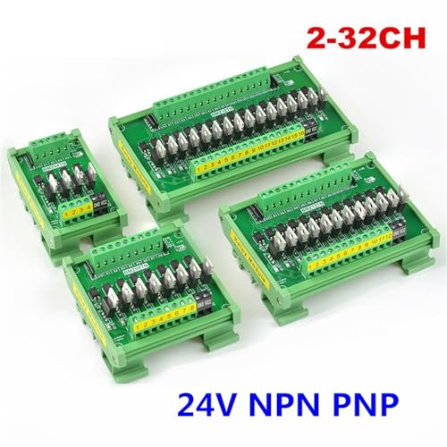 Module relais 8 canaux 24V isolation optocoupleur transistor NPN PNP - 3