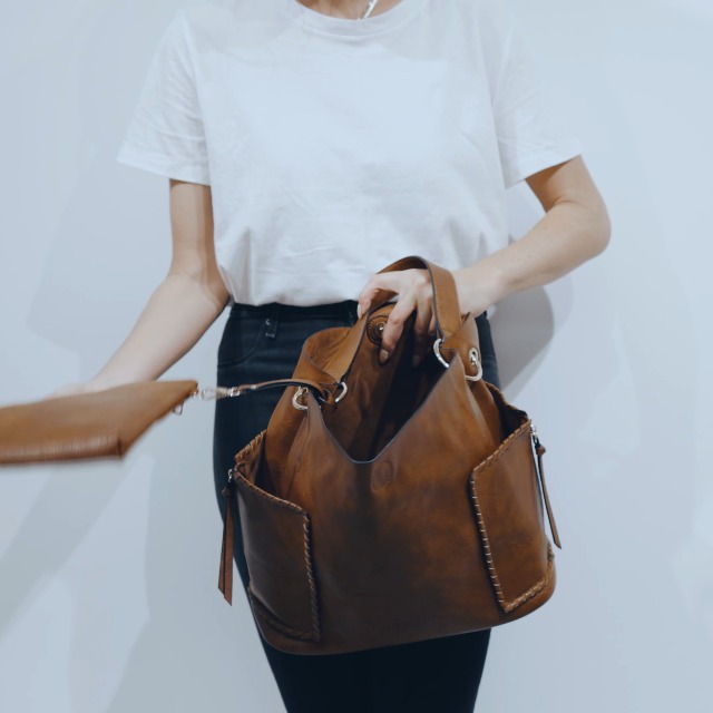 Amazon.com: MALIBU SKYE Large Vegan Leather Hobo Bag for Women