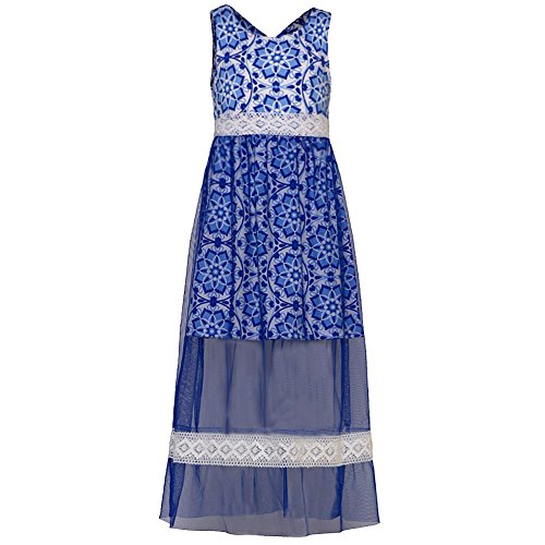 Bonnie Jean Girls' Sleeveless Maxi Length Dress