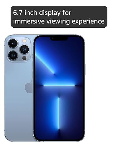 Apple iPhone 13 Pro Max, 256GB, Sierra Blue - (Renewed): Amazon.co
