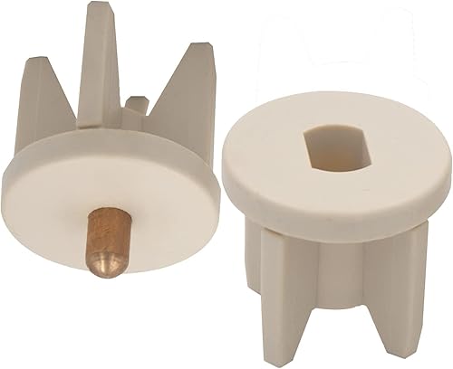 Repuesto universal para persiana enrollable para interiores y exteriores, accesorios para persianas enrollables (enchufe de 1.102 in, beige)
