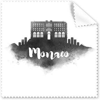 Palais Princier de Monaco Ink City Cleaning Cloth Phone Screen Glasses Cleaner 5pcs