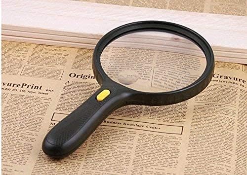 Magnifier Handle Magnifier Watch Repair Tool Magnifier Optical Glass Magnifying Glasses for Reading