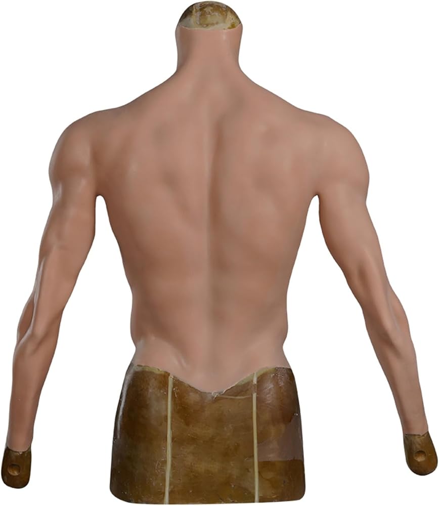 Amazon.co.jp: [GUYOS] シリコン筋肉スーツ 腕付き リアルマッスル