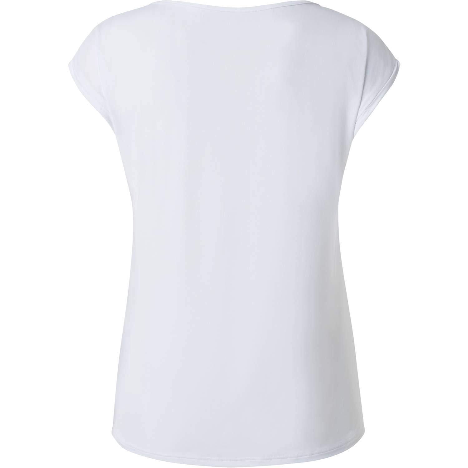 Sportkind Mädchen & Damen Tennis, Padel, Fitness, Sport T-Shirt Loose Fit, atmungsaktiv, UV-Schutz UPF 50+, Kurzarm