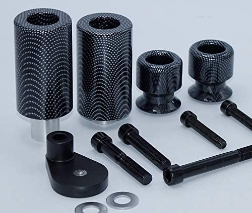 i5 CARBON FRAME & SWINGARM SLIDERS for Suzuki GSXR600 GSXR750 GSXR 600 750 2000-2003