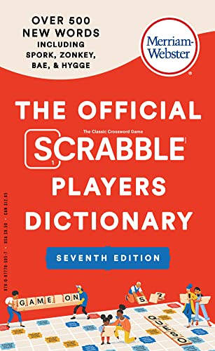 The Official SCRABBLE Players Dictionary, 7th Ed., Newest Edition - A Must Have for all SCRABBLE Players