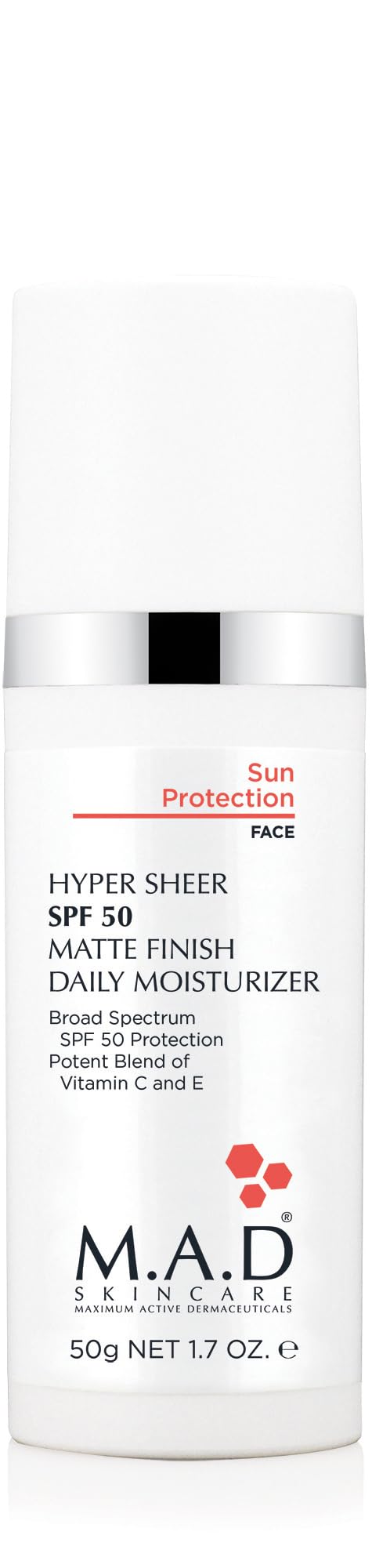 Hyper Sheer SPF 50 Matte Finish Daily Moisturizer