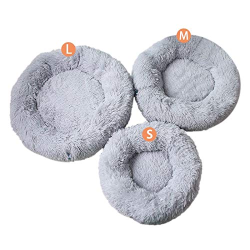 Vivi Bear Dog Bed Cat Bed Calming Dog Bed Nest Extra Soft Comfortable Cute,Cat Cushion Bed Washable,Round Dog Bed Suitable For Cats And Small Medium Dogs（50Cm/19.7In Diameter） #TOP6