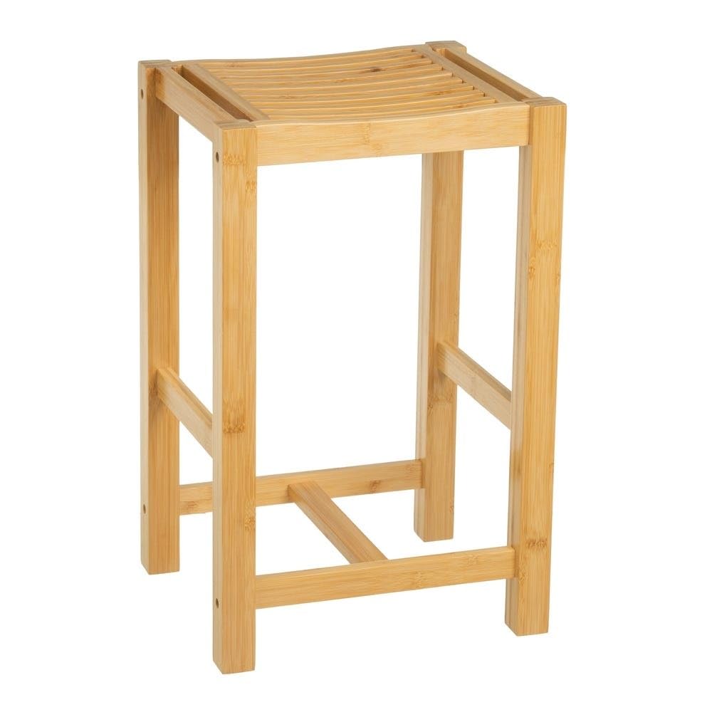 DRW Taburete de Madera en Natural