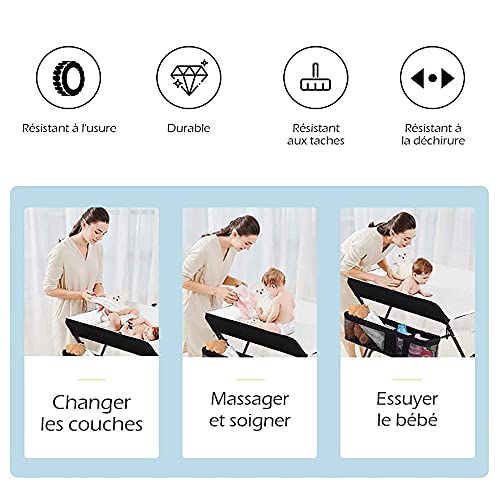 Fasciatoio pieghevole per fasciatoio, regolabile