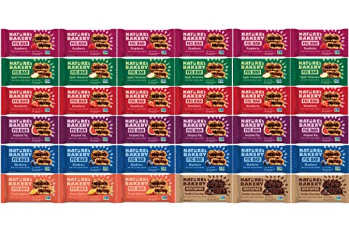 Stone Ground Whole Wheat Fig Bars - 36 Count Variety Pack All Natural, Non-GMO Snack Variety Box, Assorted variety pack image 5
