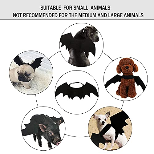 Disfraz Alas de Murciélago para Perros y Gatos Halloween miniatura 5
