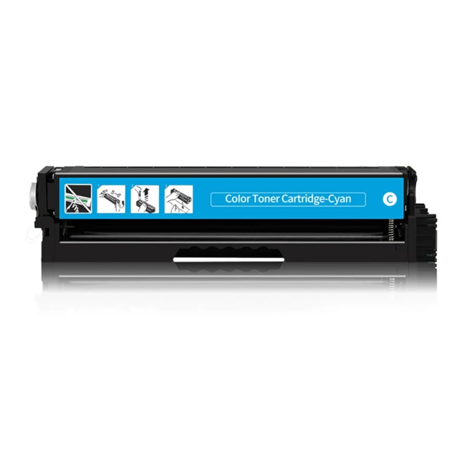 Compatibile con Lexmark, cartuccia toner C3224 C3210K0 senza chip for C3224 C3326 MC3224 MC3326 C3224dw C3326dw(1 Pack Cyan)