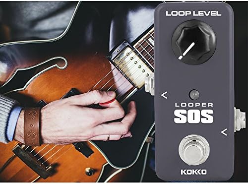 Amazon.com: Pedal de efecto para guitarra, SOS LOOPER : Instrumentos  Musicales